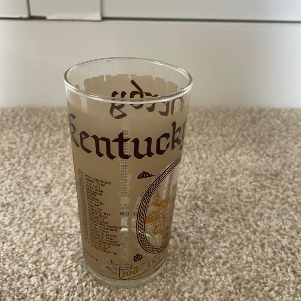 Derby 🐎 glassware